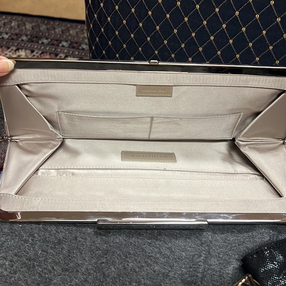 Ralph Lauren large flat clutch evening bag - Picture 5 of 5